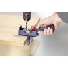 kwb DÜBELPROFI Universal Dowel Jig with Adjustable Hole Sizes, Precise