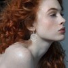 HAIXIAN Aesthetic Classic Infinity Linear Circles Boho Drop Earrings for