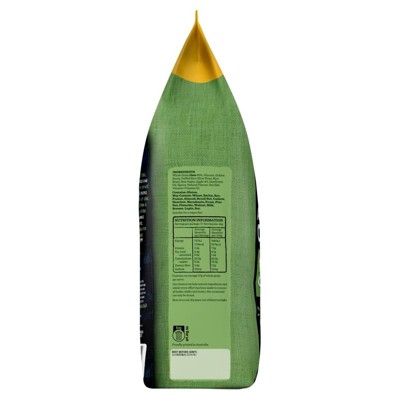 Carman's Apple Crunch Clusters 800g