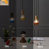 KarlunKoy Half Chrome Light Bulbs,Half Grey Tipped Dimmable 6W (Equivalent