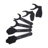 6pcs Intraoral Photographic Black Background Metal Dental Photo Backdrop Contrastor
