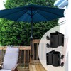 2pcs Patio Umbrella Holders, Outdoor Umbrella Base, Adjustable Metal Umbrella