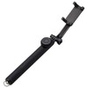 Elecom P-SSB01RBK Selfie Stick with Bluetooth Remote Control, 360° Rotation, 360° Rotation, Black