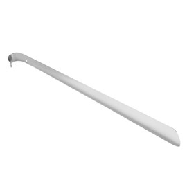 Xunn Stainless Steel Shoe Horn, Long Handled Shoe Horn Professional Solid Shoehorn, Anti Rusty Shoe Spoon Shoe Helper for Pregnant Woman, Seniors, Kids, Lazy Shoe Helper for Boots, High Heels
