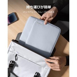 tomtoc Slim Laptop Sleeve for 14-inch MacBook Pro M4/M3/M2/M1 Pro/Max 2024-2021, Water-Resistant Protective Case for 13.8 Inch Surface Laptop AI PC, Accessory Bag