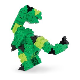 Morphun STEM Toys for Kids Ages 3 Dino 3-in-1 | Educational Building Blocks Set | 106-Piece BPA-Free Plastic | Dinosaur-Themed Creative | Enhances Fine Motor Skills & Problem Solving