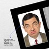 HWC Trading A4 Rowan Atkinson Mr Bean Gifts Printed Signed