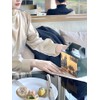 [Levenia] Fleurs blanches Fleurs Blanc - Premium Almond M /
