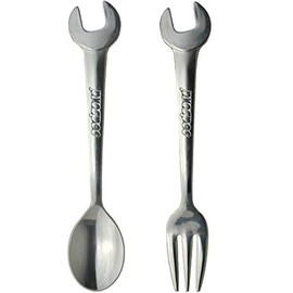 Nagao Prospec Spoon and Fork, Small, Set of 2, Made in Japan