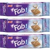Parle Hide and Seek, Fab! Flavored Chocolate Chip Covered Cookies, Product of India, 3 Packs (Vanilla)