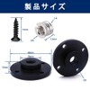 LKCCTK Camera Fixing Plate Compatible with 1/4" & 3/8" Screw