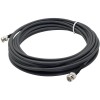UD_AddOn 6.6ft BNC (Male) to BNC (Male) Black Coaxial Simplex Plenum-Rated Copper Patch Cable