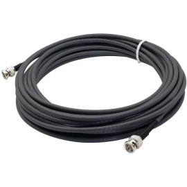 UD_AddOn 6.6ft BNC (Male) to BNC (Male) Black Coaxial Simplex Plenum-Rated Copper Patch Cable