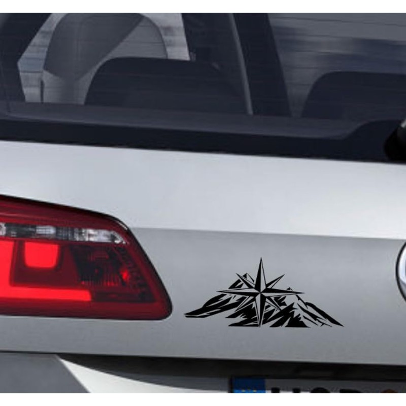 Compass Sticker Compass Rose Sticker Wind Rose Sticker Navigation Sticker
