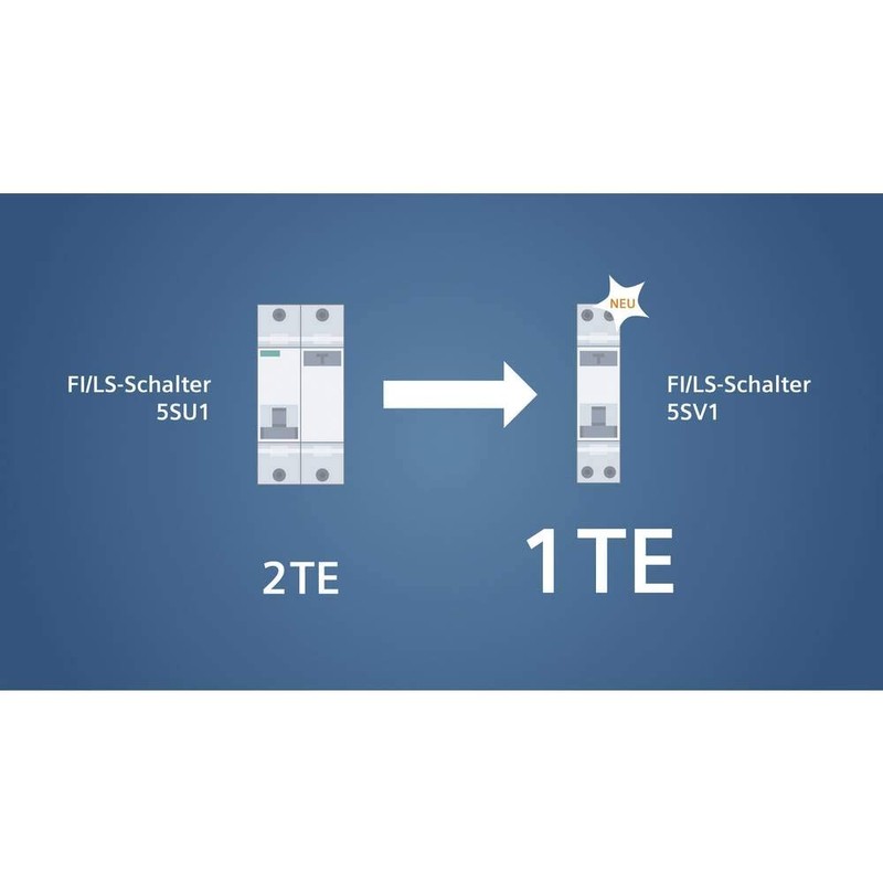 Siemens 5SV13167KK02 FI-Schutzschalter/Leitungsschutzschalter 2polig 2A 0.03A 230V