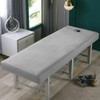 Yunzhou Massage Table Sheets, Massage Bed Cover with Face Hole,