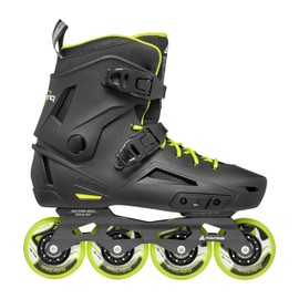 Rollerblade Lightning Men's Urban Inline Skate, Black and Lime