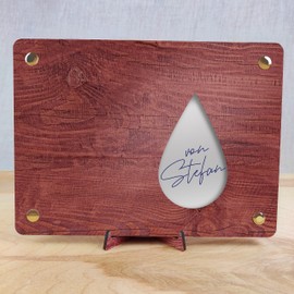 Finanzspritze Geldgeschenk - XL Geburtstagskarte aus Holz inkl. Ständer | Geldgeschenke Geburtstag, Geld Geschenk Geburtstag, Geldgeschenk Geburtstag, Geldgeschenke Verpackung, Geburtstagskarte