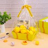 Whaline 12 Pack Softball Gift Basket Yellow Red Softball Basket