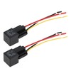 RATCHROLL 4 Pins 48V 80A 2 Pcs Auto Relay with