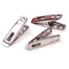 FOMMEN Towel Clips 40 Pack Metal Clothes Pins,Stainless Steel Clothespin