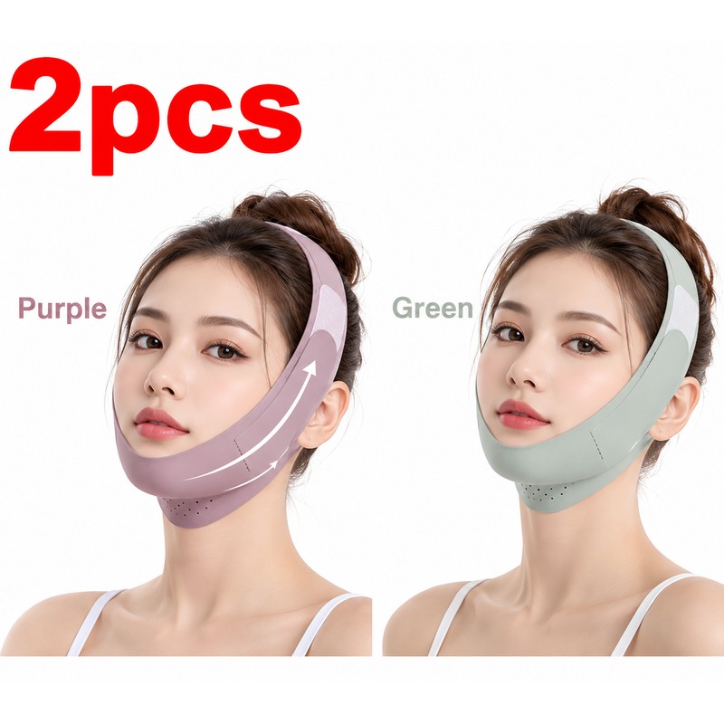 V-Line Face Shaping Strap for Chin & Cheek Support –