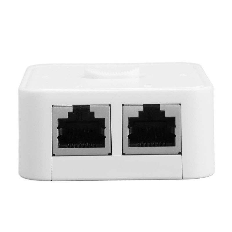 2 Port Gigabit Ethernet Network Switch, 2 In 1 Out/1