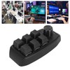 Mini Keypad 6 Keys 1 Knob Red Switch Mechanical Plug