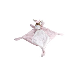 Mousehouse Gifts Cute Super Soft Plush Blanket with Teddy Comforter for Newborn (Pink Donkey)