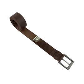 Hide & Drink, Classic Belt with Hidden Pocket for Men, Bachelor Accessories, Full Grain Leather, Handmade, Bourbon Brown