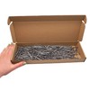 (Pack of 300) Steel 2.5 x 60 mm Construction Nails