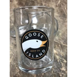 Advertising Collectable Goose Island Brewery beer glasses 7-8 Oz Lot Of 4