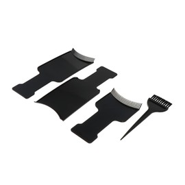 TOVINANNA 4pcs Hair Coloring Kit Tint Board Comb for Easy Application for Highlights Dyeing Salon Use