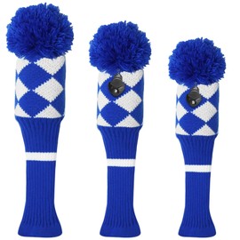 Golf Club Head Covers - Golf Headcover Set Golf Head Covers | Golf Club Sock Covers, Funny Golf Club Covers for Women & Men, Golf Bag
