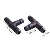 Set of 2 Ounona Waterproof Connector Sleeve T Shape 3