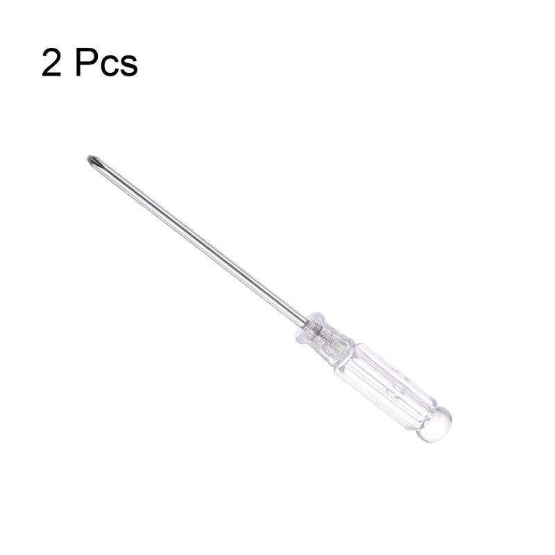 sourcing map Mini Phillips Screwdriver, 3.0mm Cross Head 115mm Length