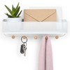 umbra 21004245048 W3245048 Wall Hook Storage Organizer Box Mesh Wall