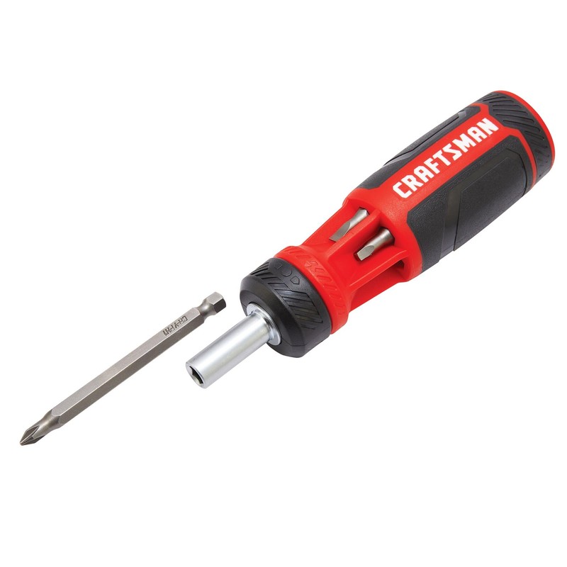 CRAFTSMAN Ratcheting Screwdriver, Push-n-Pick Set, 7 Piece (CMHT68131)