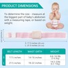 GRLEAYIE Umbilical Hernia Belt Baby Belly Button Band, Newborn Belly