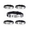 KunBead Mens Religious Cross Silicone Bracelet for Women Engraved Inspirational