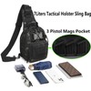 ATBP Small Tactical Sling Bag For Men With Holster Military
