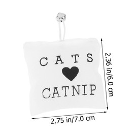 Milisten 6 Pcs Cat Nip Sack Catnip Bag Catnip Sack