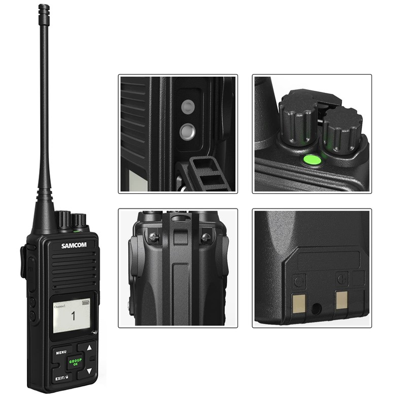 SAMCOM FPCN10A 2 Way Radios Walkie Talkies Rechargeable, 3000mAh Two-Way