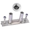 NovelBee 8 Inch Boat Pull Up Flush Mount Cleat,316 Stainless
