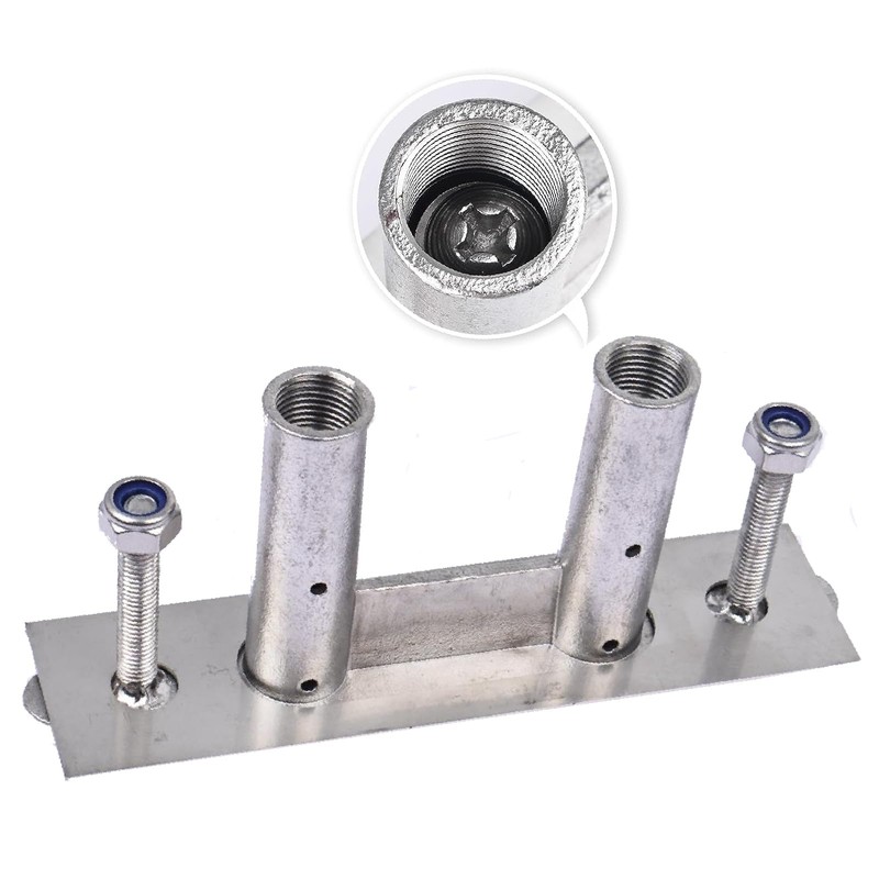 NovelBee 8 Inch Boat Pull Up Flush Mount Cleat,316 Stainless