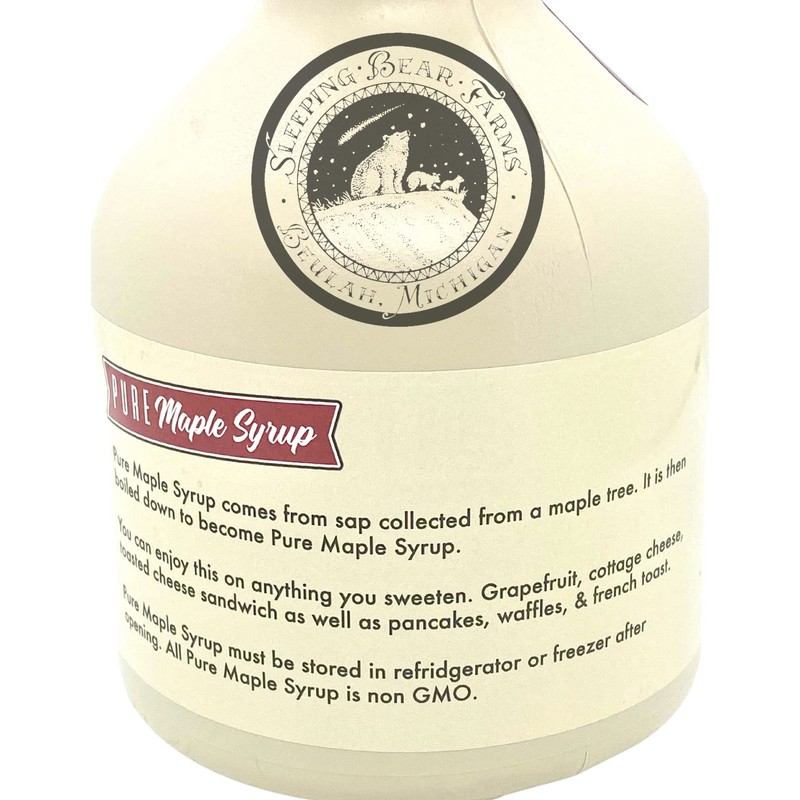All Natural, 100% Pure, B Grade, Maple Syrup, 16 Oz.