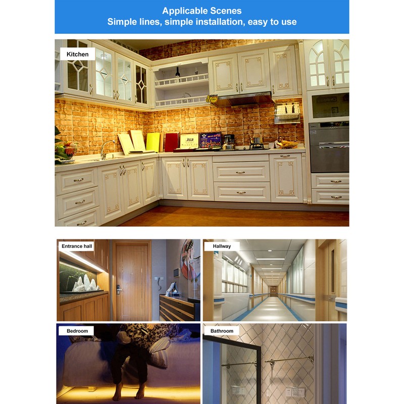 PIR Motion Detector Switch 120 Degree Angle Mini Infrared Auto