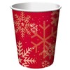 Christmas Snowman Carols 9 oz. Paper Cups