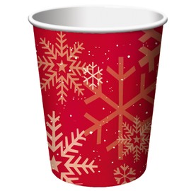Christmas Snowman Carols 9 oz. Paper Cups