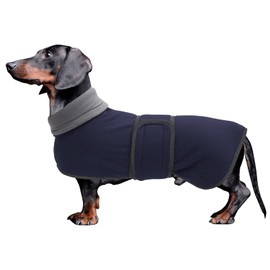Morezi Dog Coat Costume, Perfect for Dachshund Dog, with Padded Fleece Lining and High Collar with Adjustable Straps